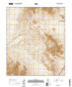 Steele Hills 2018 topographic map thumbnail