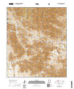 Stockton Pass 2018 topographic map thumbnail