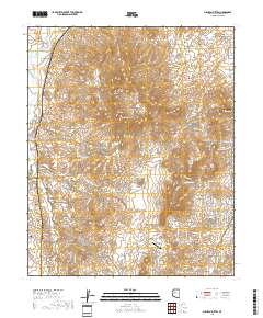 Sullivan Buttes 2018 topographic map thumbnail