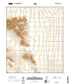 Sulphur Hills 2018 topographic map thumbnail