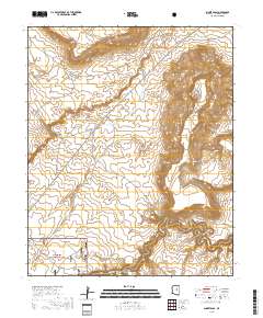 Sunset Pass 2018 topographic map thumbnail