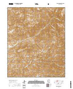 Table Mountain 2018 topographic map thumbnail