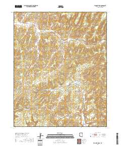 Tah Chee Wash 2018 topographic map thumbnail
