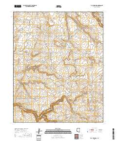 Tall Tree Mesa 2018 topographic map thumbnail