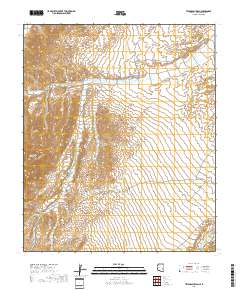 Telegraph Wash 2018 topographic map thumbnail
