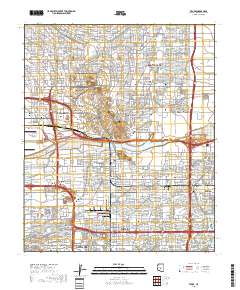 Tempe 2018 topographic map thumbnail