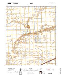 Texas Hill 2018 topographic map thumbnail