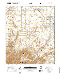 Thatcher 2018 topographic map thumbnail