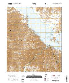 Theodore Roosevelt Dam 2018 topographic map thumbnail