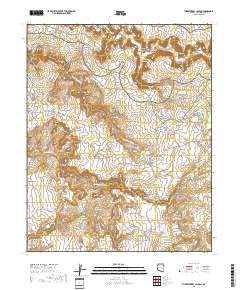 Three Turkey Canyon 2018 topographic map thumbnail