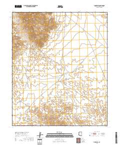 Tiger Well 2018 topographic map thumbnail