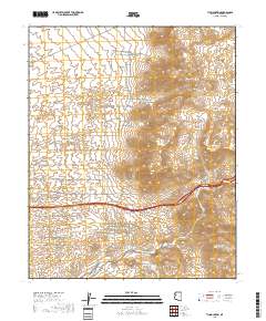 Tin Mountain 2018 topographic map thumbnail