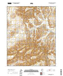 Toadindaaska Mesa 2018 topographic map thumbnail