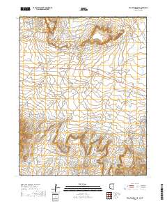Toh Atin Mesa East 2018 topographic map thumbnail