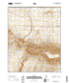 Toh Atin Mesa West 2018 topographic map thumbnail
