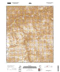 Tom Brown Canyon 2018 topographic map thumbnail