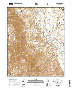 Tonto Basin 2018 topographic map thumbnail