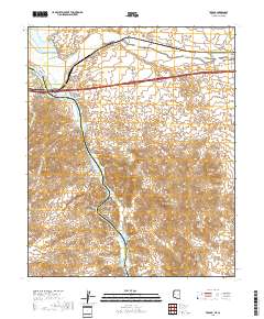 Topock 2018 topographic map thumbnail