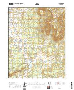 Tsaile 2018 topographic map thumbnail