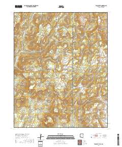 Tsaile Butte 2018 topographic map thumbnail