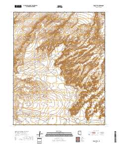 Tuba City SE 2018 topographic map thumbnail