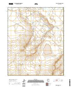 Tucker Mesa NE 2018 topographic map thumbnail