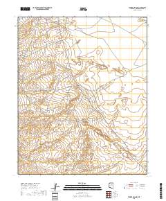 Tucker Mesa NW 2018 topographic map thumbnail