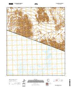 Tule Mountains 2018 topographic map thumbnail