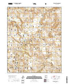 Turkey Mountain 2018 topographic map thumbnail