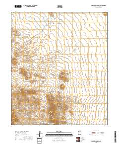 Turquoise Mountain 2018 topographic map thumbnail