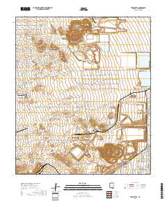 Twin Buttes 2018 topographic map thumbnail
