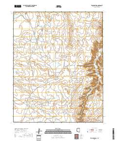 Two Red Mesas 2018 topographic map thumbnail