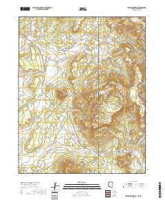 Upper Wheatfields 2018 topographic map thumbnail