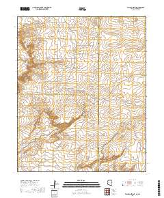 Valle Bonito NE 2018 topographic map thumbnail