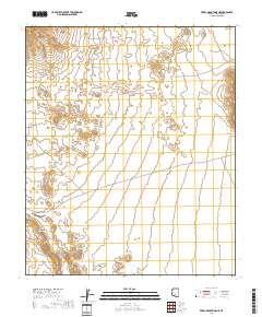 Vekol Mountains NE 2018 topographic map thumbnail