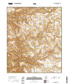 Velasquez Butte 2018 topographic map thumbnail