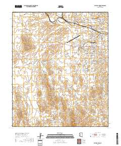 Vulture Peak 2018 topographic map thumbnail