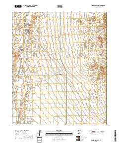 Wagner Wash Well 2018 topographic map thumbnail