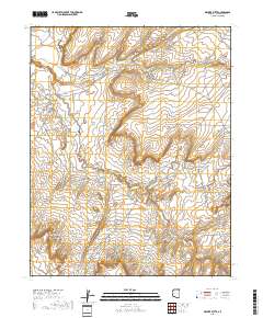 Walker Butte 2018 topographic map thumbnail