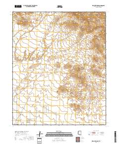 Warm Springs SE 2018 topographic map thumbnail