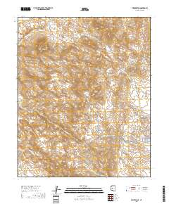 Weaver Peak 2018 topographic map thumbnail