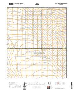 West of Greasewood Mountain 2018 topographic map thumbnail