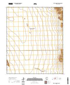 West of Growler Peak 2018 topographic map preview