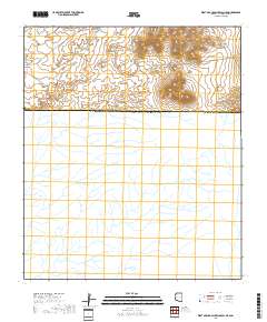 West of Guadalupe Canyon 2018 topographic map thumbnail