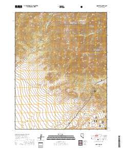 Corey Peak 2018 topographic map thumbnail