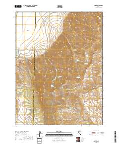 Cortez 2018 topographic map thumbnail
