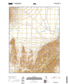 Cortez Canyon 2018 topographic map thumbnail