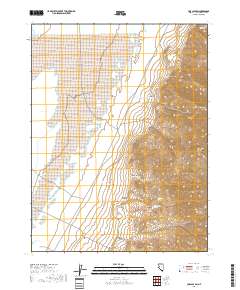 Cox Canyon 2018 topographic map thumbnail