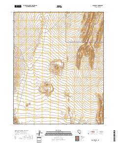 Crater Flat 2018 topographic map thumbnail