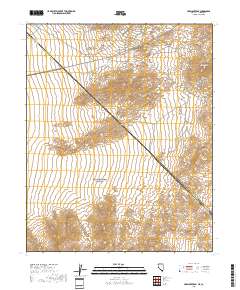 Crescent Peak 2018 topographic map thumbnail